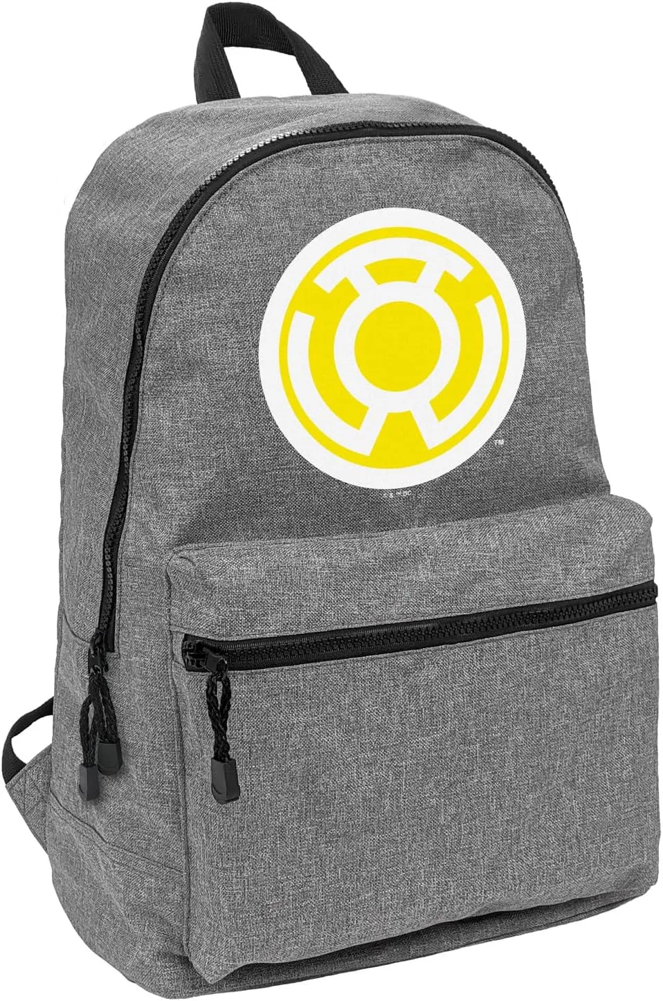 LOGOVISION Green Lantern Core Blackest Night Sinestro Corps Yellow Lantern Logo Lightweight Backpack for Work School Daily Use Packable for Travel