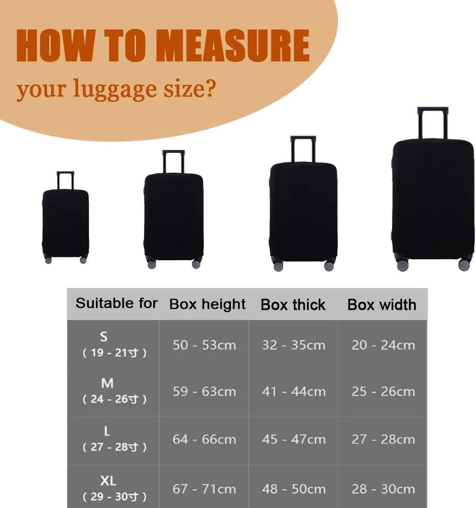 Luggage Cover for Suitcase, Solid Color Business Suitcase Cover Protector Fit 18-29 Inch Luggage, Baggage Covers with Zipper for Travel (Light Green,S(19-21inch suitcase))