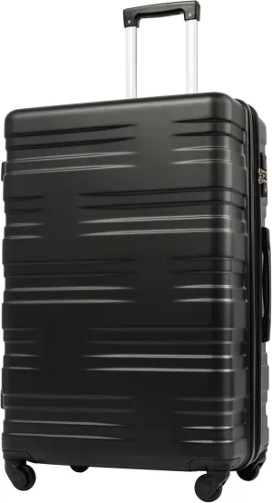 Luggage with TSA Lock Spinner Wheels Hardside Expandable Luggage Travel Suitcase Check In Luggage ABS 24"