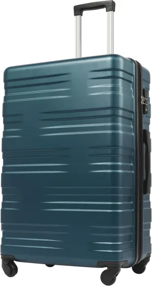 Luggage with TSA Lock Spinner Wheels Hardside Expandable Luggage Travel Suitcase Check In Luggage ABS 24"