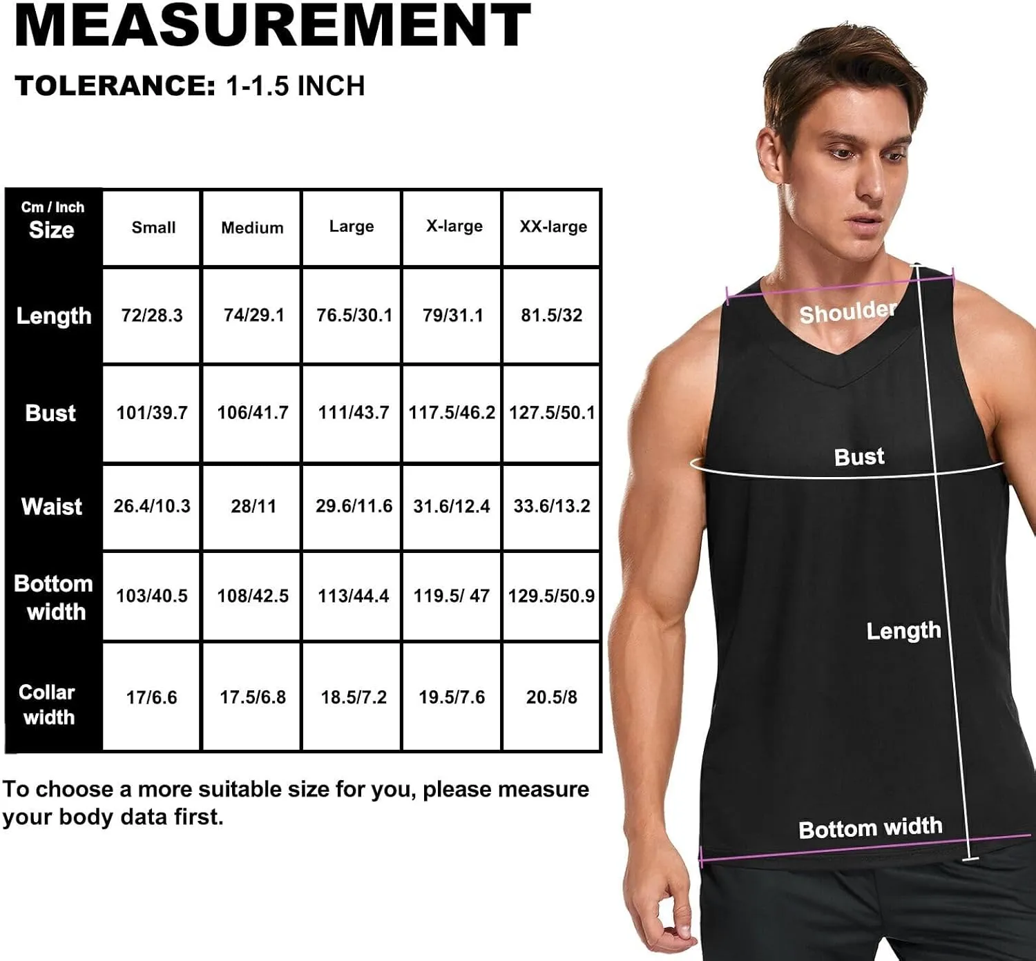 Men's Quick Dry Sports Tank Tops for Gym Athletic Fitness Running Workout Beach Sleeveless Shirts with Pocket