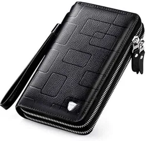 Multi-purpose Wallet, Fashion Long Paragraph Men Zipper Wallet in Hand a Business Multifunctional Wallet