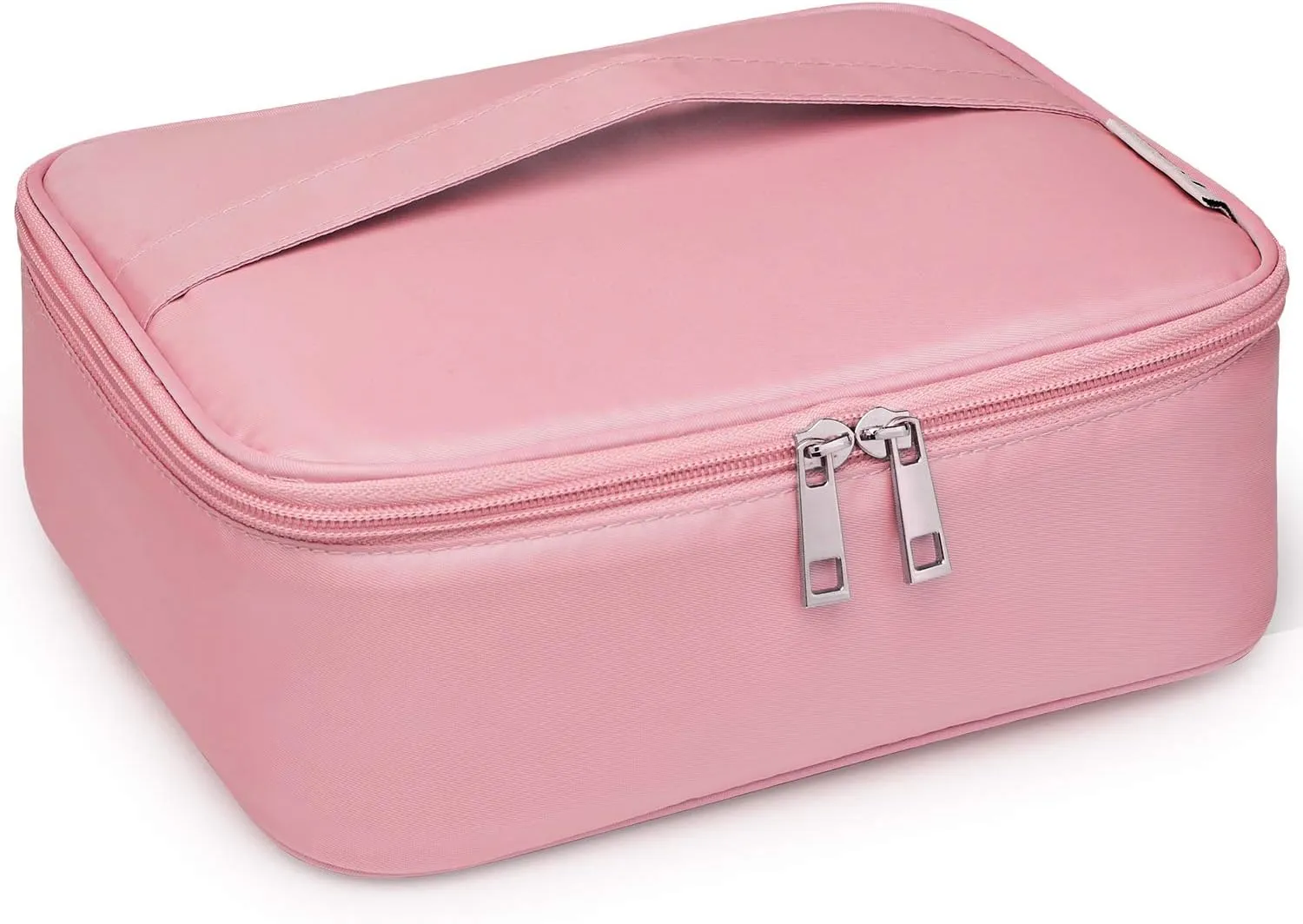 Narwey Travel Makeup Bag Large Cosmetic Bag Makeup Case Organizer for Women