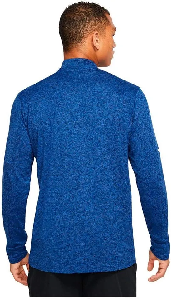 Nike Element Men's Dri-FIT 1/2-Zip Running Top (Obsidian/Game Royal, DD4756-451)