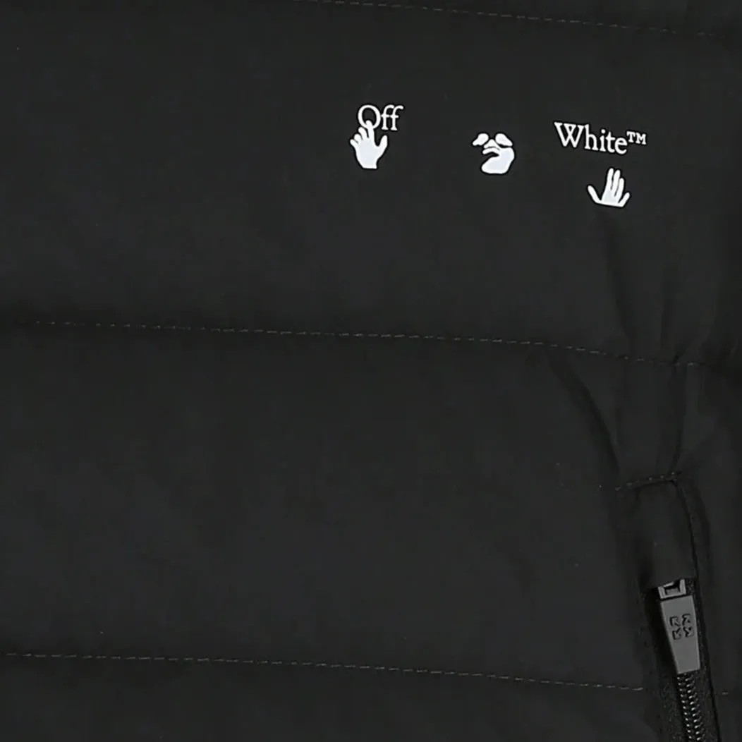 Off-White Zipped Down Jacket
