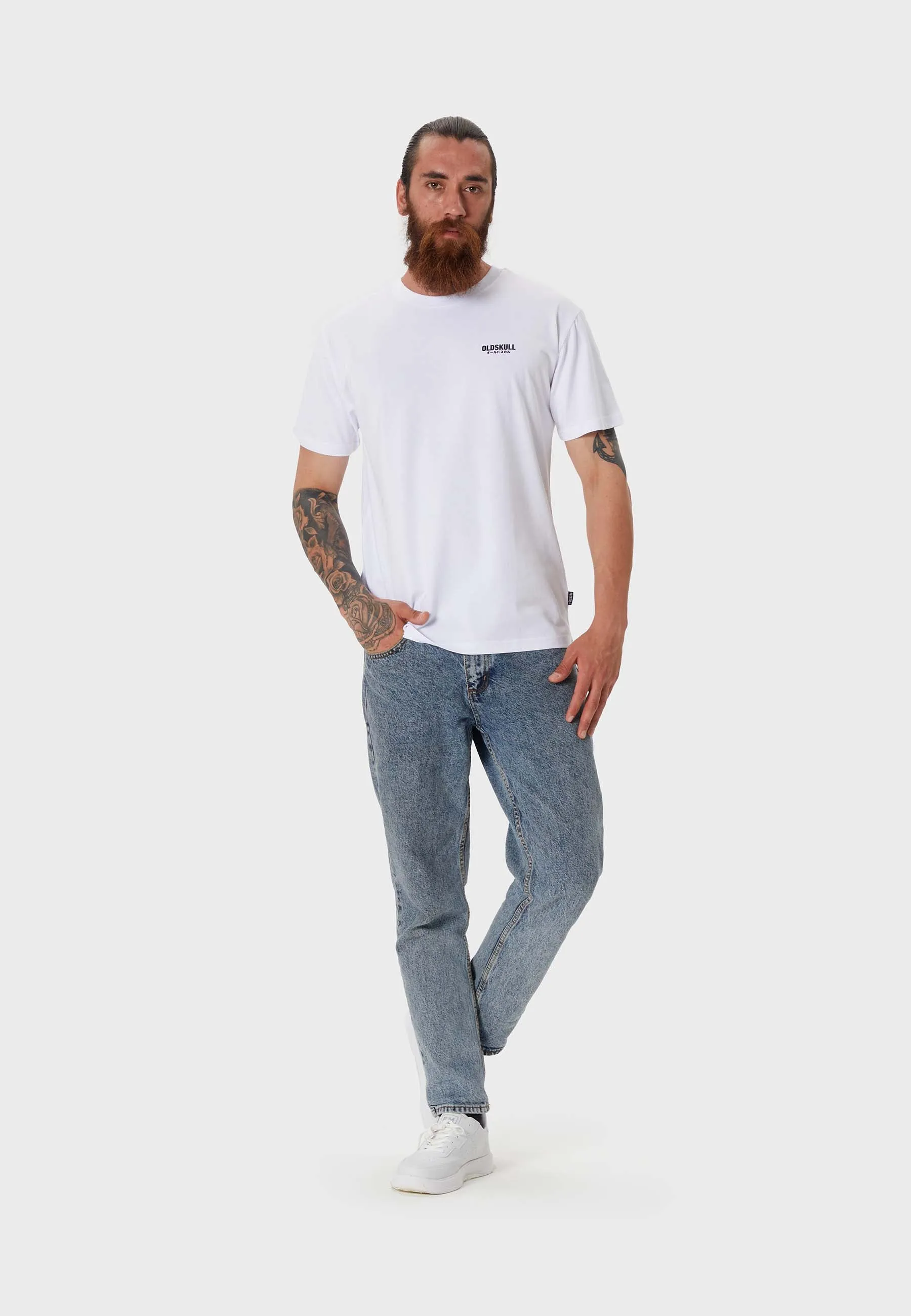 Oldskull Basic Logo T-Shirt White