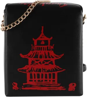 PORRASSO Women Crossbody Bag Handbag Fashion Shoulder Bag Ladies Satchel with Two Strap for Work Travel Daily Use Black