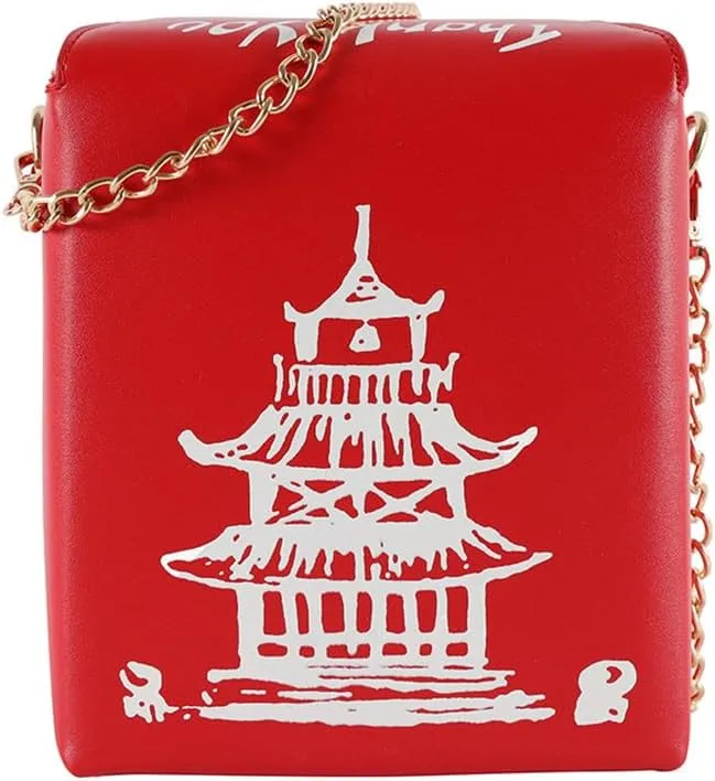 PORRASSO Women Crossbody Bag Handbag Fashion Shoulder Bag Ladies Satchel with Two Strap for Work Travel Daily Use Red