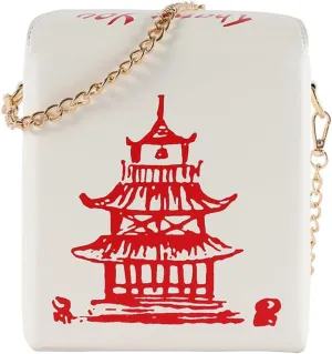PORRASSO Women Crossbody Bag Handbag Fashion Shoulder Bag Ladies Satchel with Two Strap for Work Travel Daily Use White