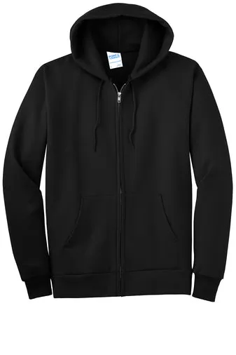 Port & Company - Essential Fleece Full-Zip Hooded Sweatshirt