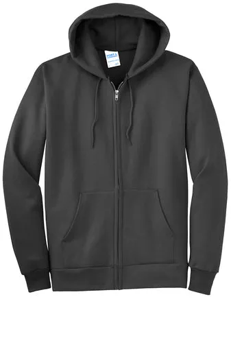 Port & Company - Essential Fleece Full-Zip Hooded Sweatshirt