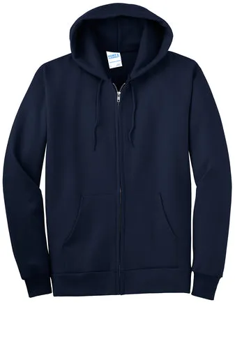 Port & Company - Essential Fleece Full-Zip Hooded Sweatshirt