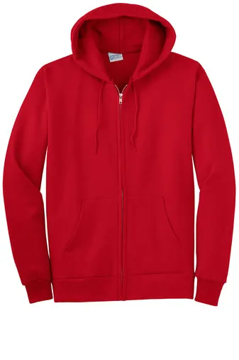 Port & Company - Essential Fleece Full-Zip Hooded Sweatshirt