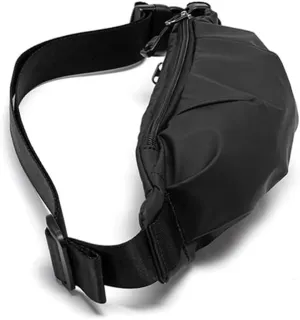 Portable Crossbody Waist Bag for Men & Women, Waterproof Daypack with Adjustable Strap, Trip Gym Hiking Cycling Outdoor or Daily Use
