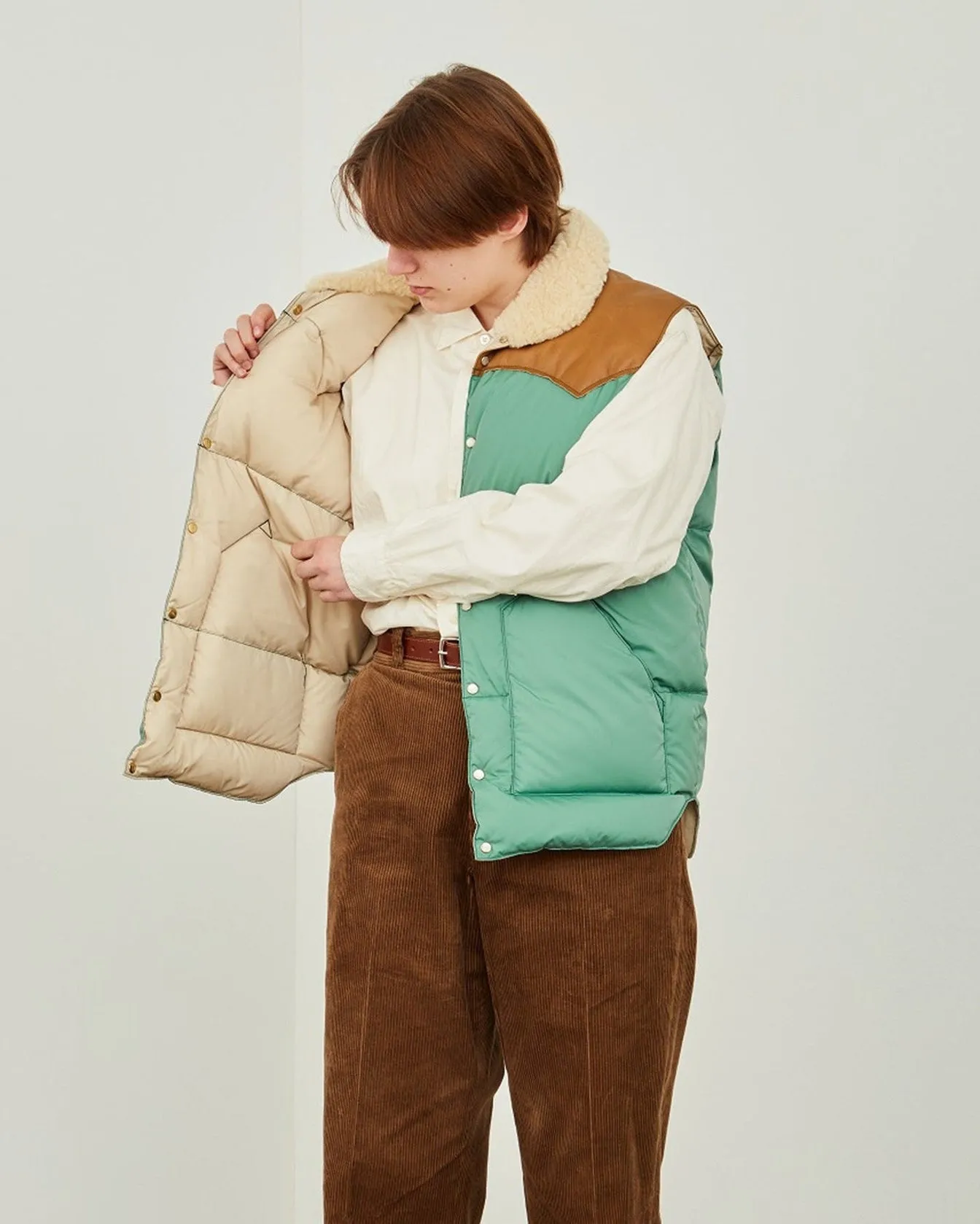 Rocky Mountain Featherbed Christy Down Vest - Emerald
