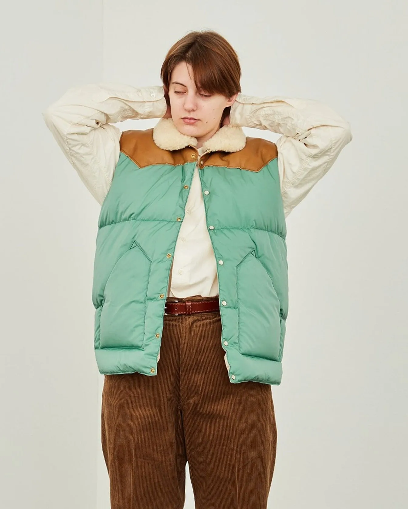 Rocky Mountain Featherbed Christy Down Vest - Emerald