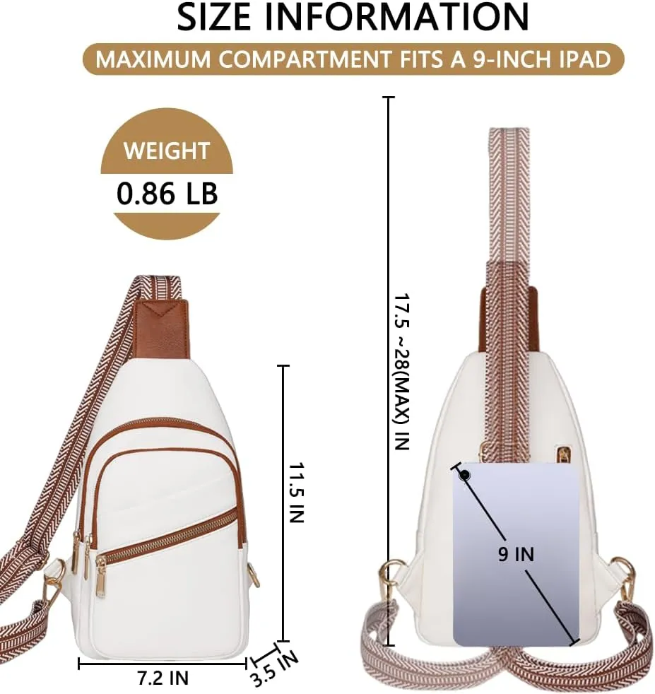 Small Sling Bag for Women, Crossbody Sling Bags for Women, Lightweight Cross Body Bag for Travel or Daily Use