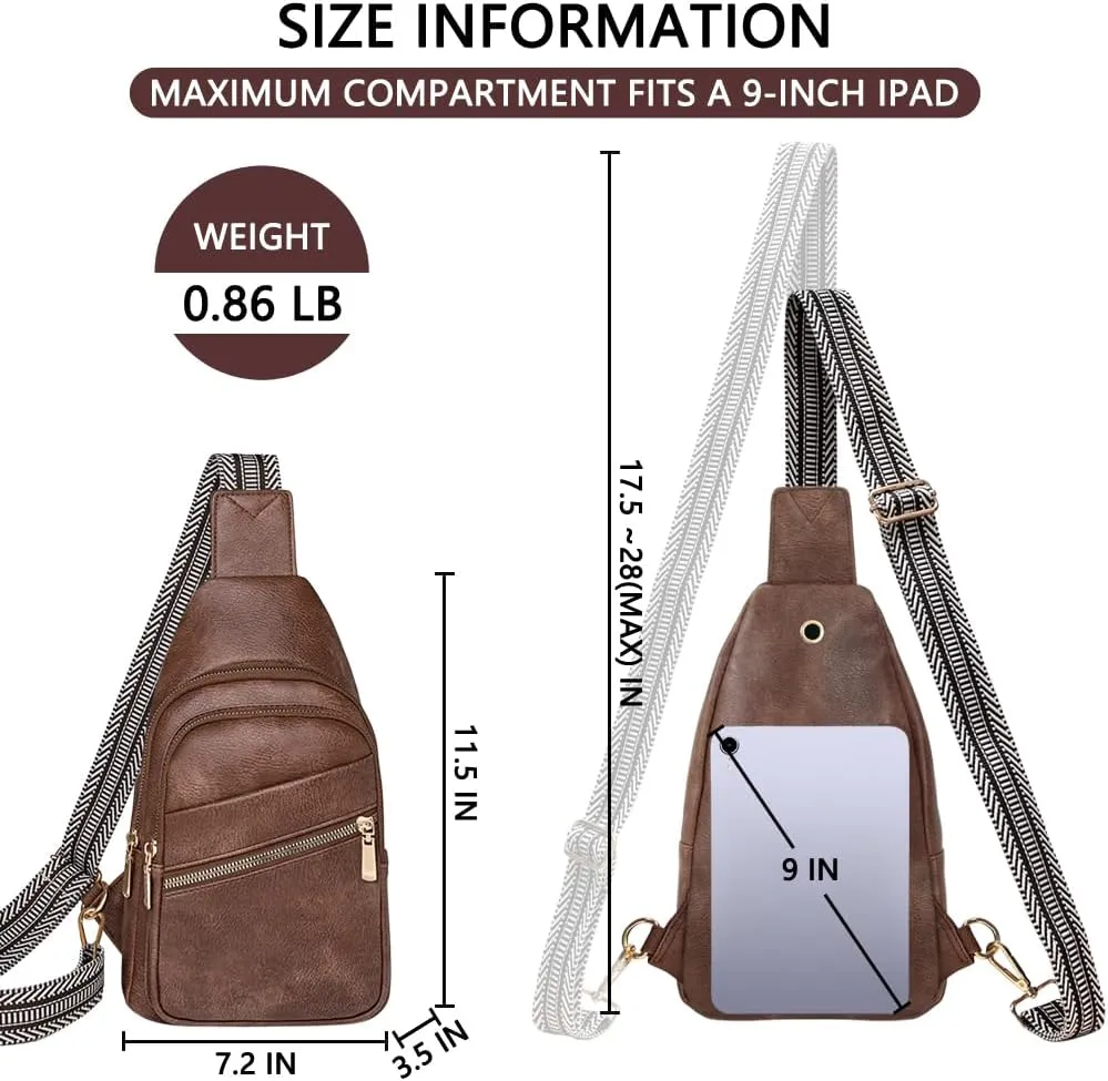 Small Sling Bag for Women, Crossbody Sling Bags for Women, Lightweight Cross Body Bag for Travel or Daily Use