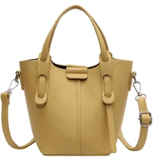 Small Tote Purse for Women Girls Designer Shoulder Bag Leather Crossbody Purse Top Handle Bag Bucket Bag for Daily Use