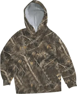 SOLY HUX Women's Camo Hoodie Long Sleeve Maple Leaf Print Hooded Sweatshirt Pullover Tops