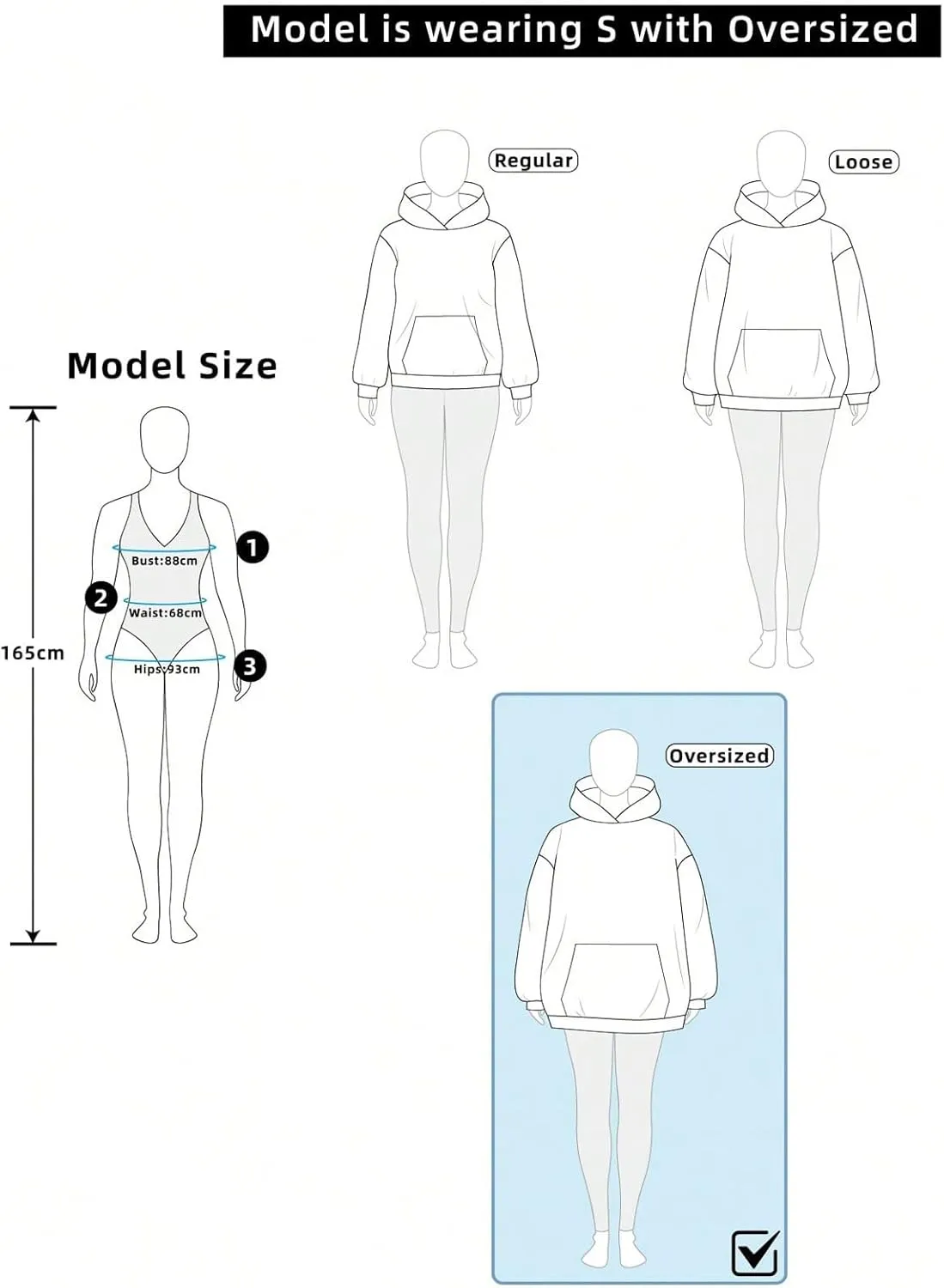 SOLY HUX Women's Oversized Preppy Sweatshirts Letter Graphic Crew Neck Long Sleeve Pullover Tops