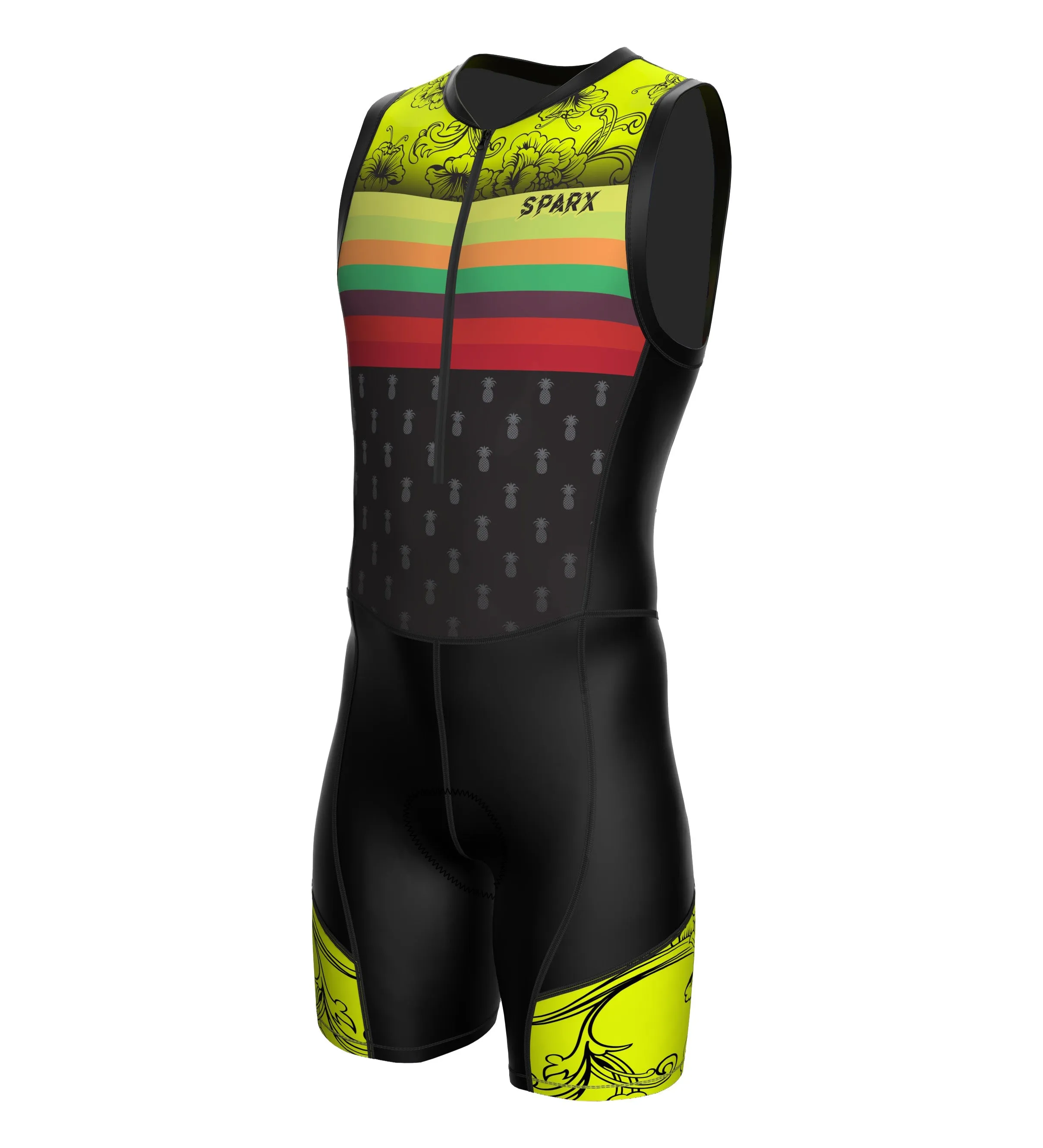 Sparx Men`s Ultimate Triathlon Suit Skulls Trisuit