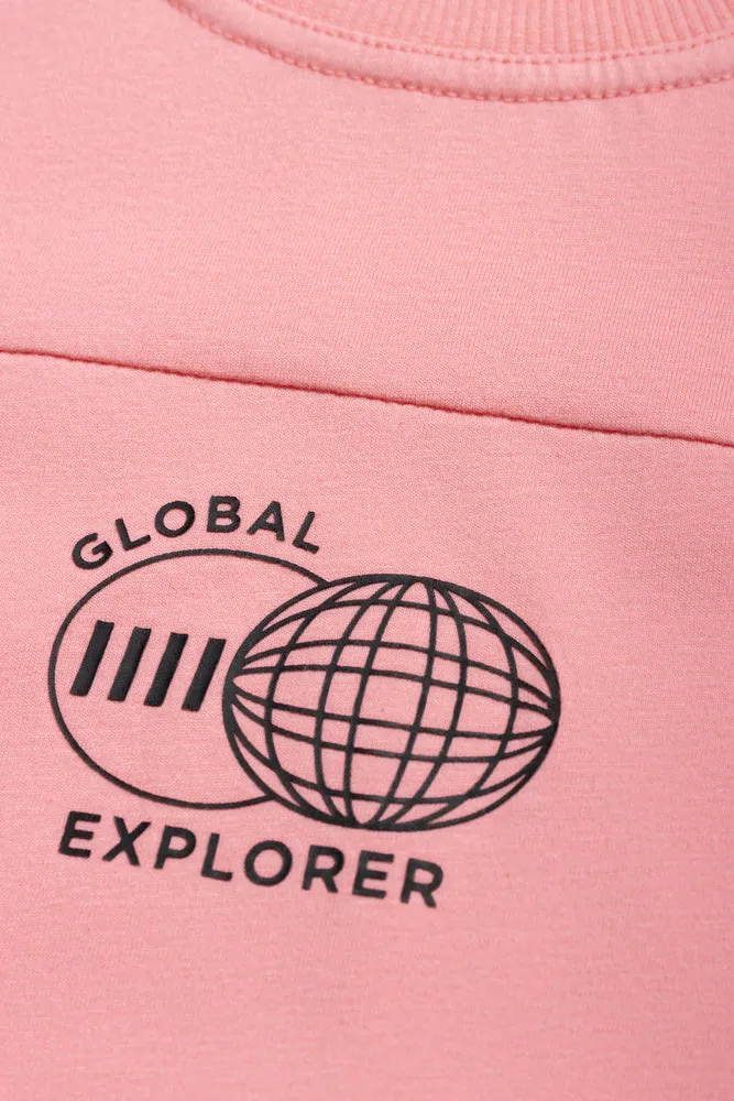 Styled Tee S Mid Pink