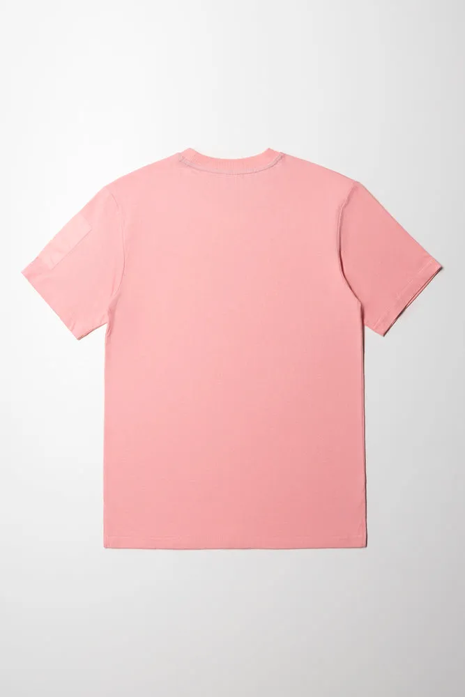 Styled Tee S Mid Pink
