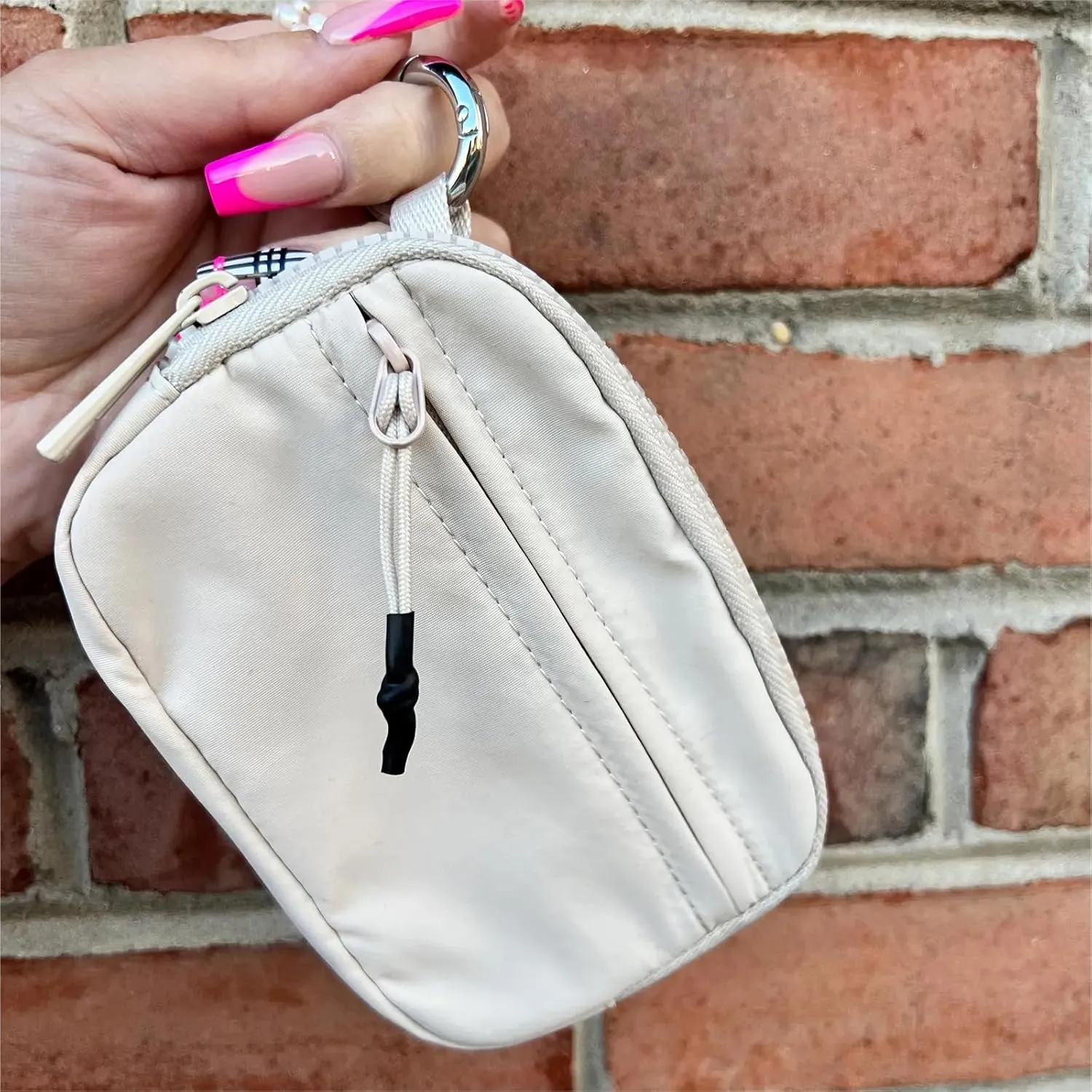 The Iris' Wallet, 2024 New Iris Keychain Wallet, Pouch Wristlet Zip Card Case with ID Window (6PCS)