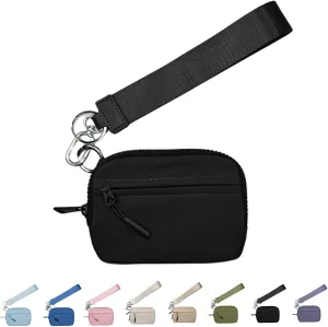 The Iris' Wallet 2nd Gen, Iris Wallet 2nd Gen, Wristlet Wallets for Women, Walle t with Strap, Wristlet Wallets, Wristle t Pouch (Black)