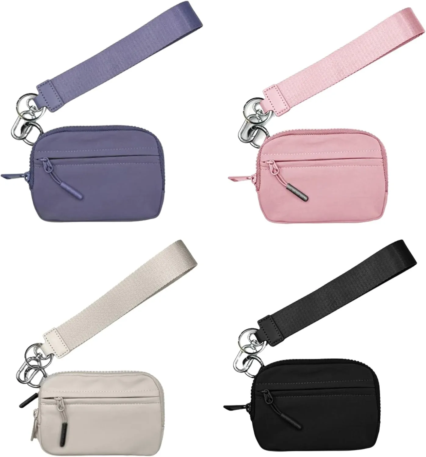 The Iris' Wallet 2nd Gen, Iris Wallet 2nd Gen, Wristlet Wallets for Women, Walle t with Strap, Wristlet Wallets, Wristle t Pouch (Black)