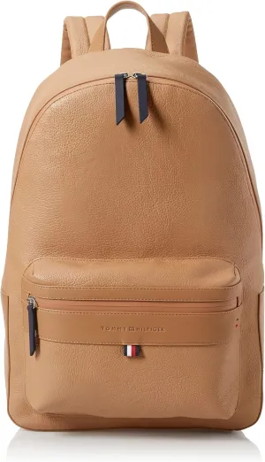 Tommy Hilfiger Men's Leo Backpack, BASKET BROWN