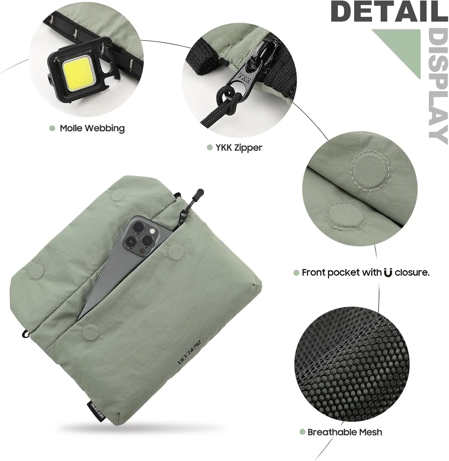 Travel Passport Holder Small Crossbody bag RFID Organizer Case Easy to Conceal Travel Pouch for Daily Use & Outdoor Activitie