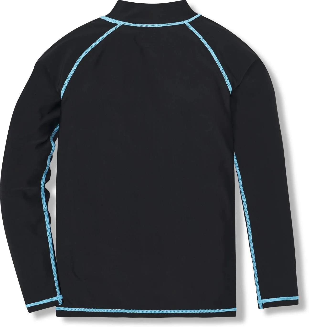 TSLA Boy's and Girl's Long Sleeve Zipper Rash Guard, UPF 50  UV/Sun Protection Swim Shirts, Quick Dry Water Swimsuit Top