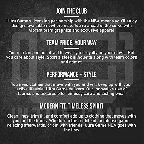 Ultra Game NBA Official Men’s Super Soft Active Workout Basketball Training Shorts - Unisex, Atlanta Hawks, Black|Atlanta Hawks