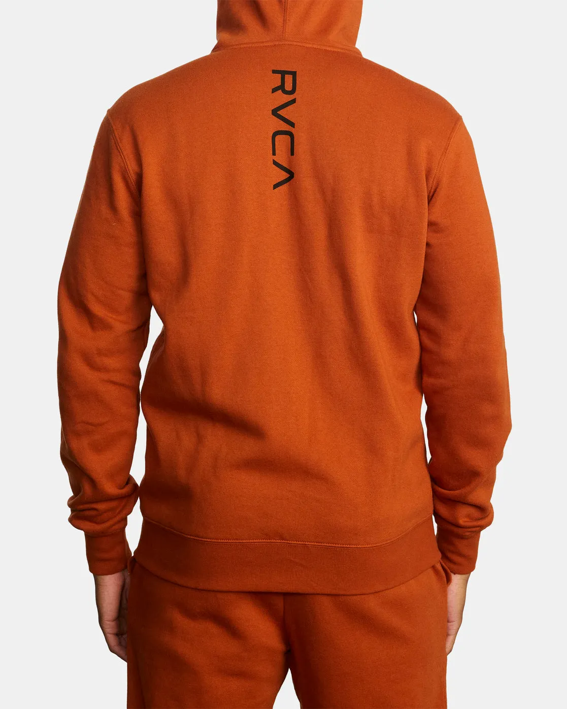 VA Mark Zip Hoodie - Dark Amber