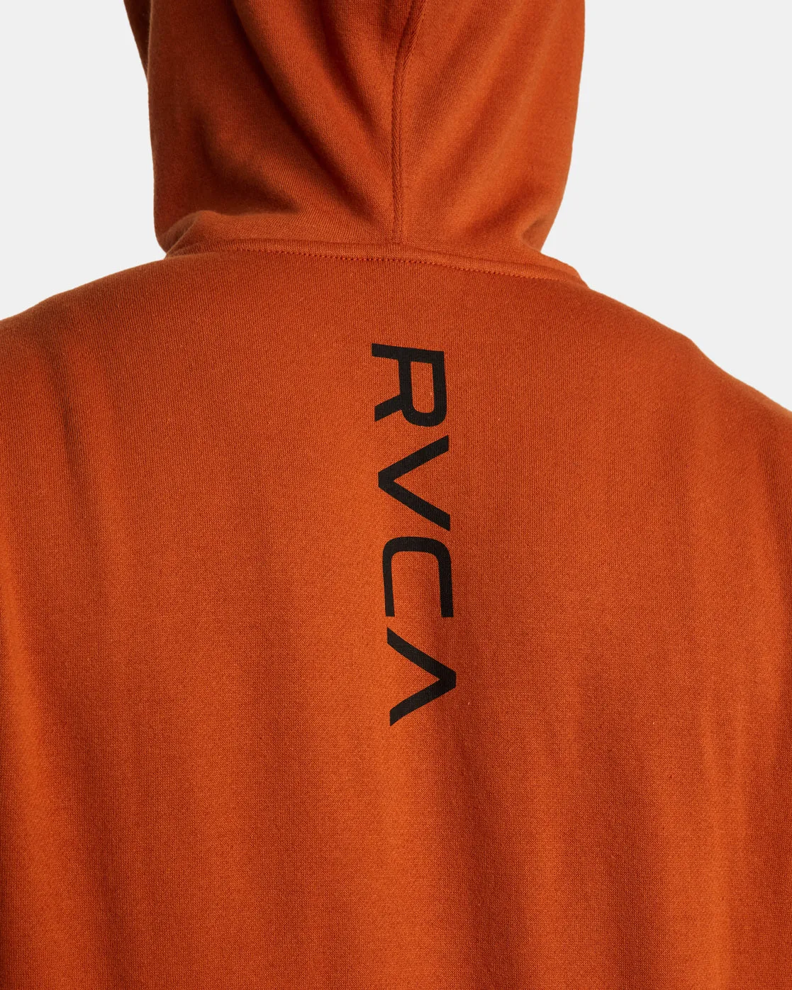 VA Mark Zip Hoodie - Dark Amber