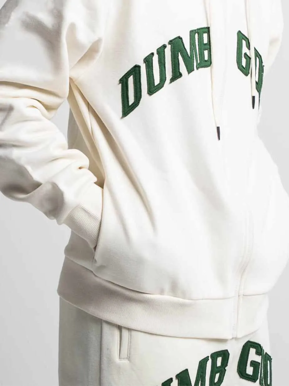 Varsity Natural Zip Hoodie
