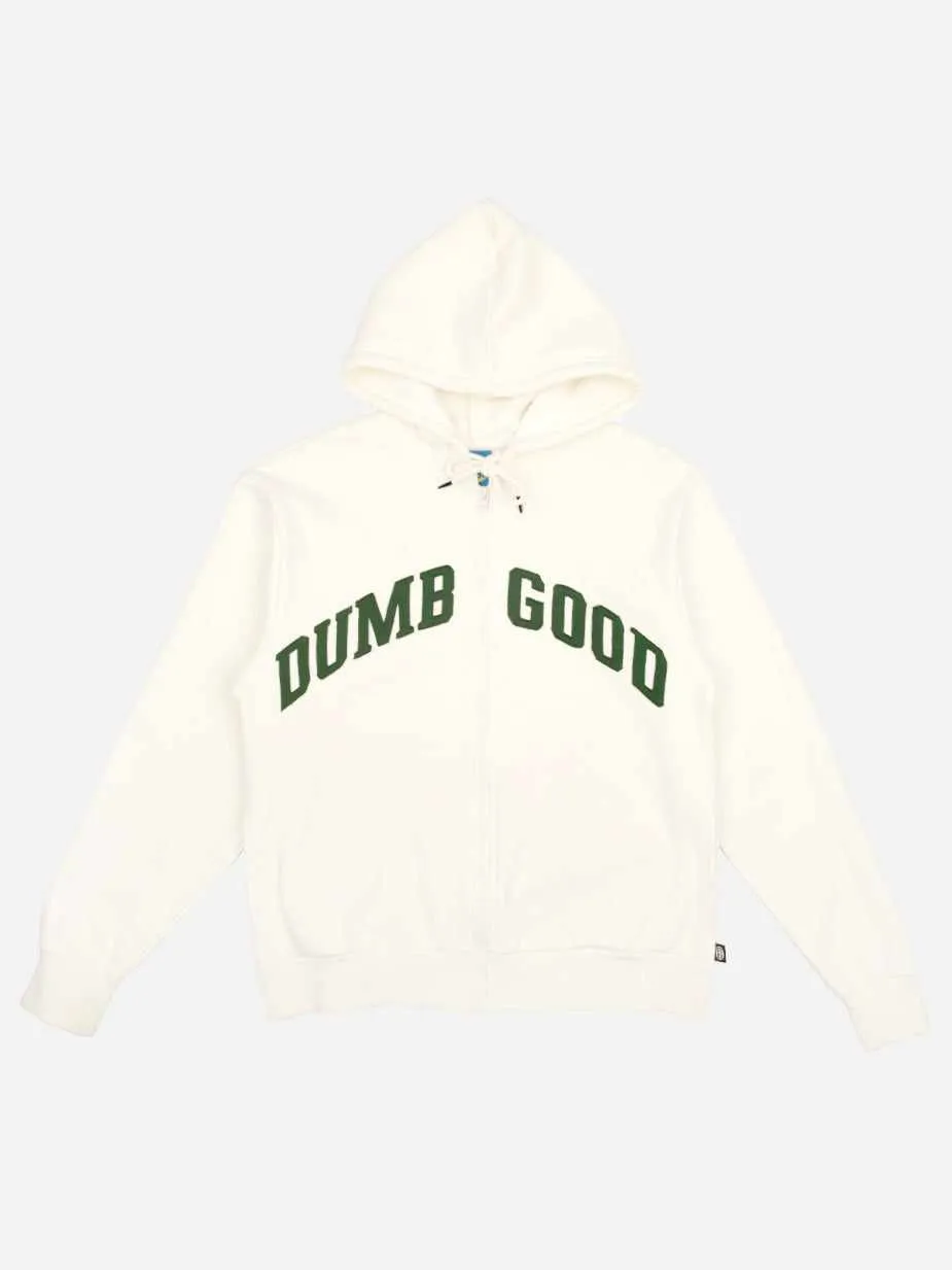 Varsity Natural Zip Hoodie