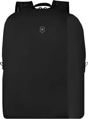 Victorinox Travel Essentials, Foldaway Packable Backpack, 20 Liters - Black