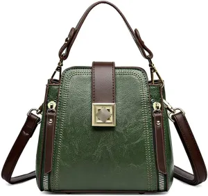 Women Small Crossbody Handbag Tote Bag Vintage Top Handle Satchel Purse Shoulder Purse for Daily Use Cell Phone Purse
