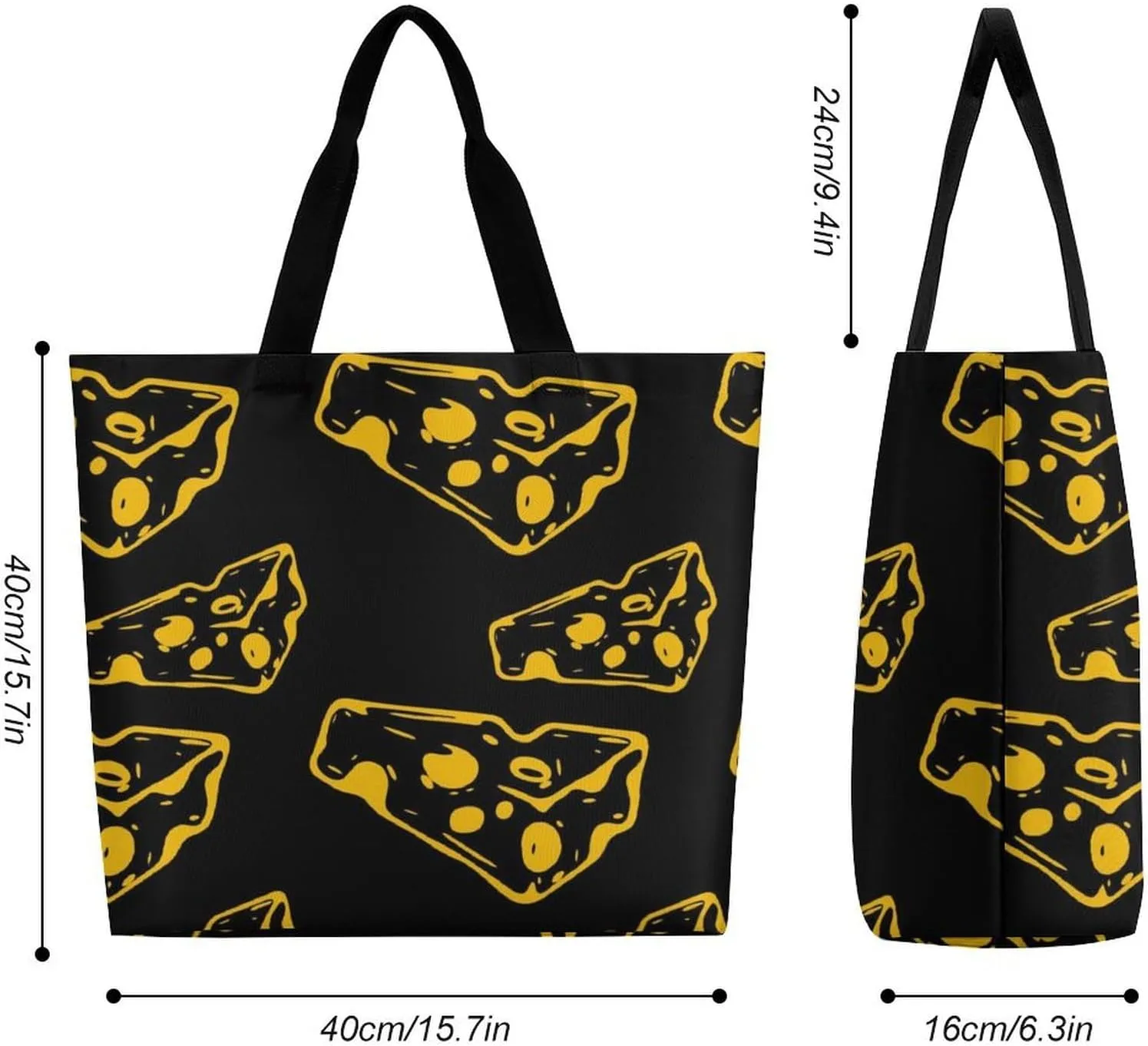 Womens Large Capacity Tote Bag for Shopping Travel and Daily Use Stylish Canvas Shoulder Bag for Beach Grocery Work