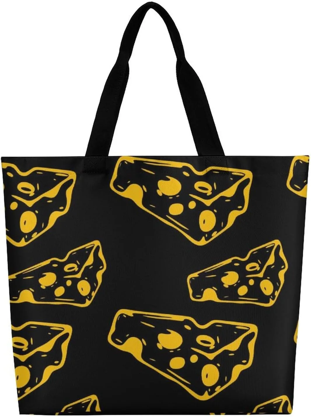 Womens Large Capacity Tote Bag for Shopping Travel and Daily Use Stylish Canvas Shoulder Bag for Beach Grocery Work