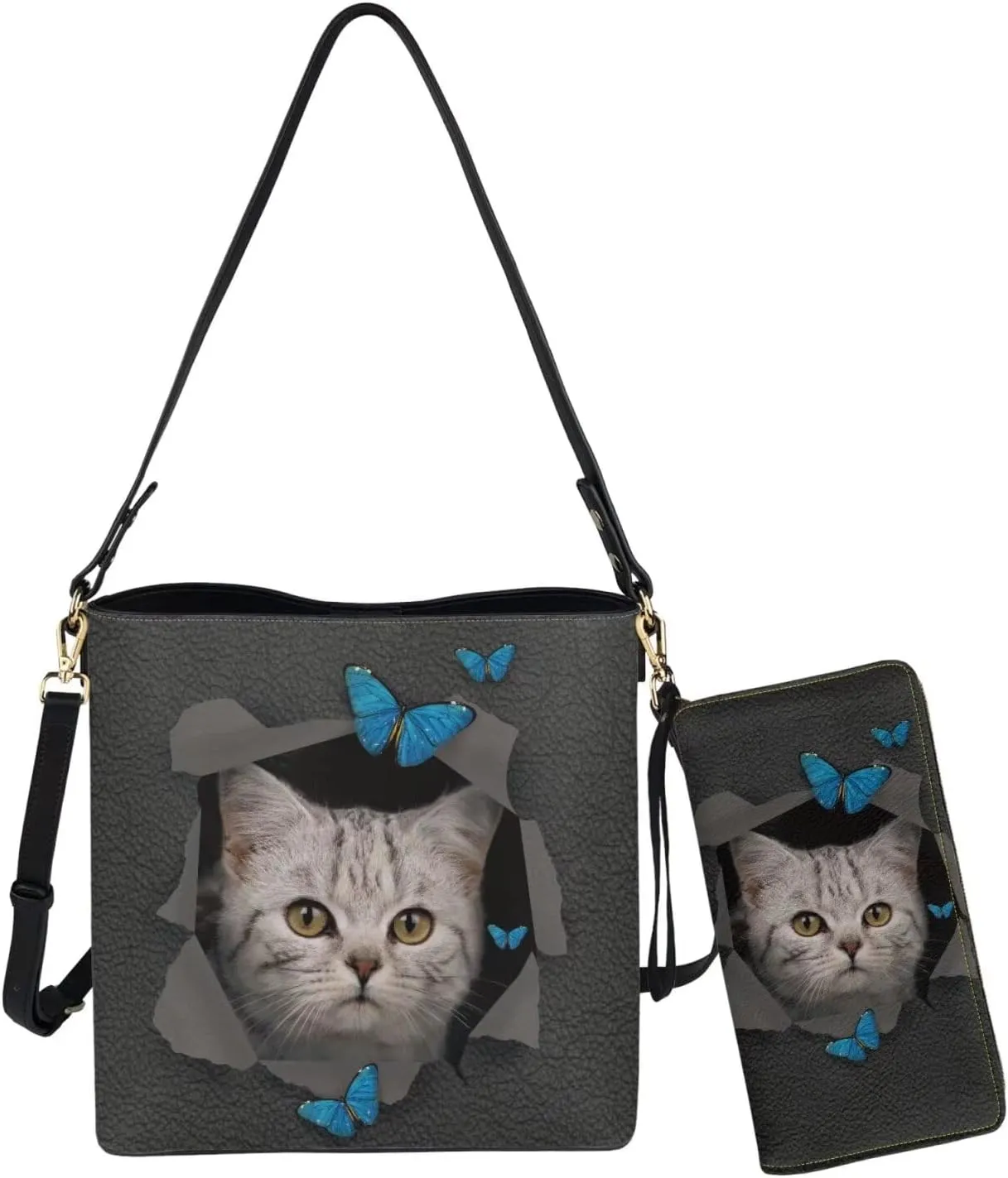 Women's Leather Waterproof Handbags and Purses for Daily Use