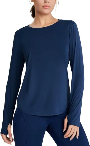 Women's Rash Guard Long Sleeve UV Sun Protection Shirts with Thin Hoodie UPF 50  Lightweight SPF Tops for Hiking