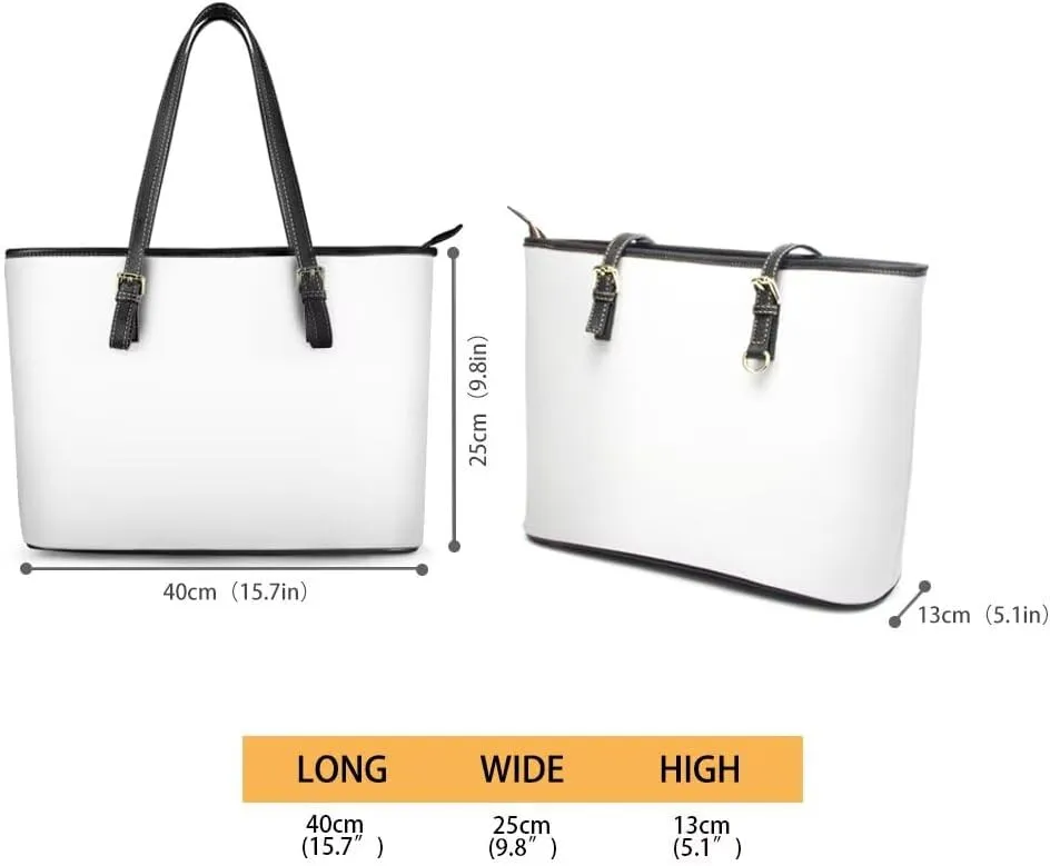 Women's Satchel Handbags Large Leather Tote Purse Big Capacity for Meeting Work Travel Business Trip or Daily Use