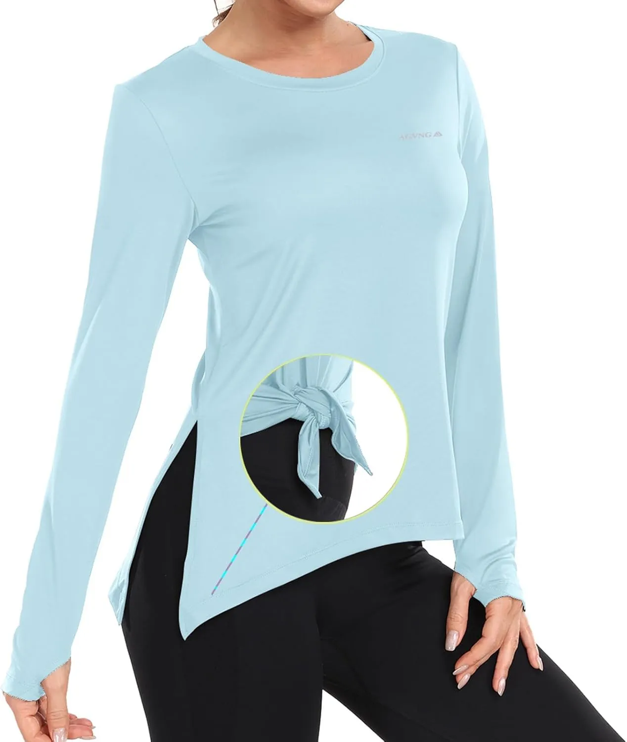Womens UPF 50  Sun Shirts Long Sleeve UV Sun Protection Lightweight Quick Dry Rash Guard Workout Hiking Outdoor Tops