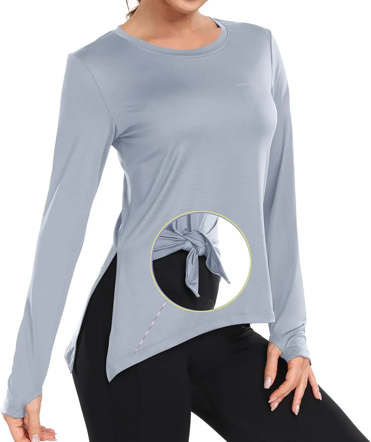 Womens UPF 50  Sun Shirts Long Sleeve UV Sun Protection Lightweight Quick Dry Rash Guard Workout Hiking Outdoor Tops