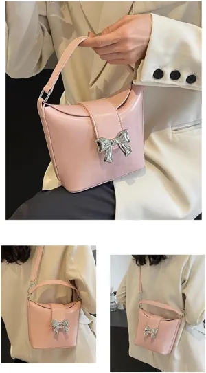Y2K Fashion Handbag for Women, Shoulder Handbags Harajuku Fashion Crossbody Bag Women Ladies Hobo Top Handle Daily Use (pink colour)