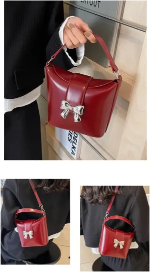 Y2K Fashion Handbag for Women, Shoulder Handbags Harajuku Fashion Crossbody Bag Women Ladies Hobo Top Handle Daily Use (red)
